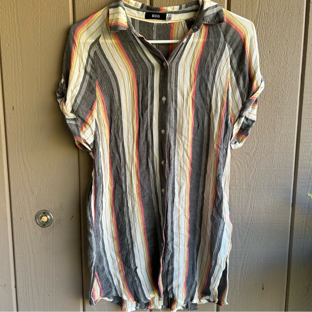 Urban Outfitters Boho Button Down Shirt
